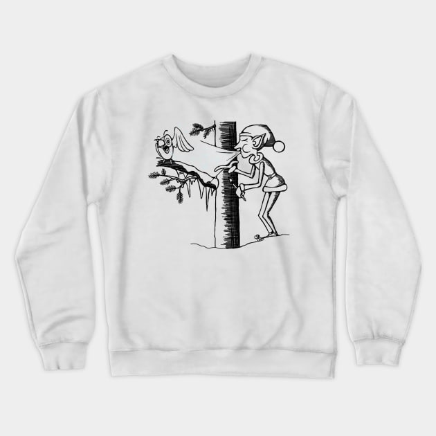 Jack Frost Crewneck Sweatshirt by konnijensen